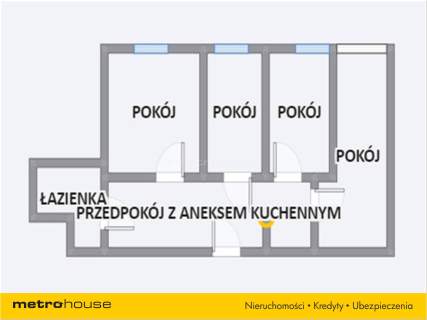 Mieszkanie na sprzedaż, 45,23 m2, Katowice
