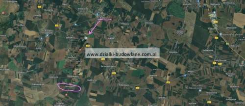 Działka zagrodowa we wsi Jaszowice