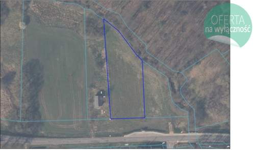 Działka w miejscowości Budzieszowce 3800 m2