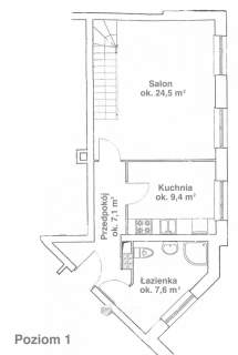 Mieszkanie dwupoziomowe o pow. 97,19 m2 na Różance