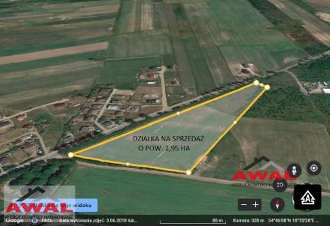 Działka inwestycyjna w Łebczu