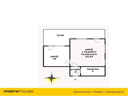 Mieszkanie na sprzedaż, 62,54 m2, Szklarska Poręba