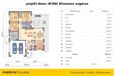 Dom na sprzedaż, 152,86 m2, Rzekuń