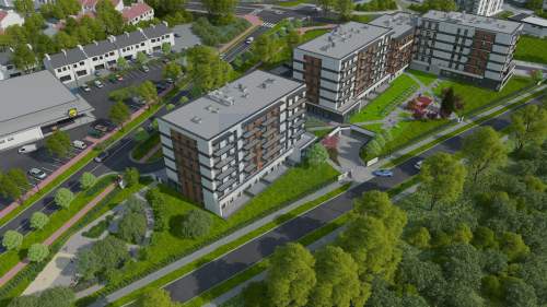 Nowe osiedle ul. Łódzka, Częstochowa/Parkitka