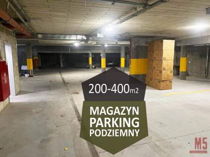 Powierzchnia 200-400m2 parking, magazyn