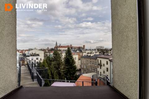 3 pokoje, bulwary wiślane, widok na Wawel