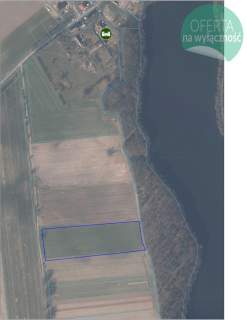 Działka przy Jeziorze Budzieszowskim 1,7 ha