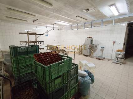 Hala 600 m2, z wyposażeniem pod produkcję mięsa 
