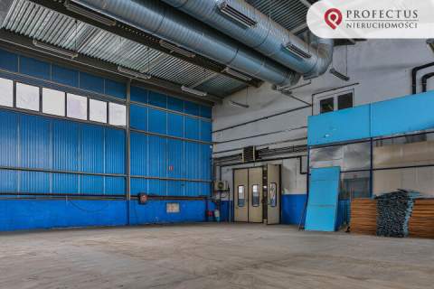 Obiekt 3300 m2 hale biura działka 2 ha suwnica S6