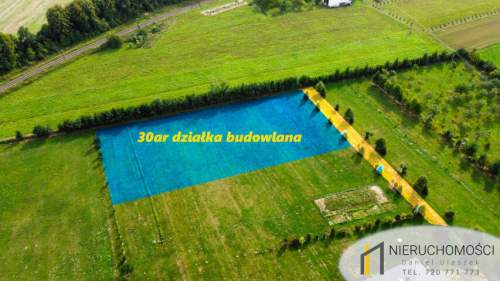 DUŻE DZIAŁKI BUDOWLANE Z WZ W MODERÓWCE 