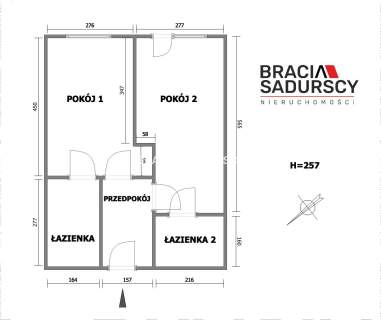 Mieszkanie na sprzedaż, 39 m2, Kraków
