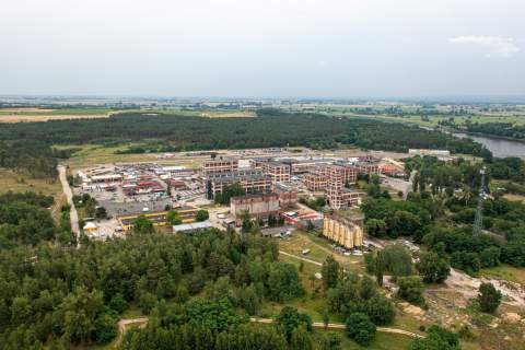 Obiekt Osinów Dolny-Hohensaaten- targowisko