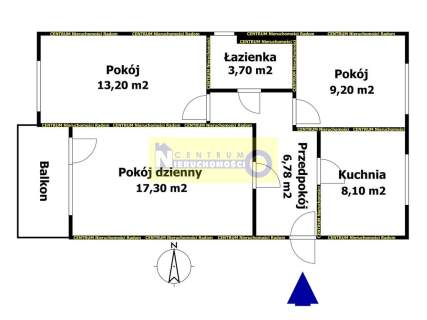 XV-lecia, M4 58,28 m2, ul. Prądzyńskiego