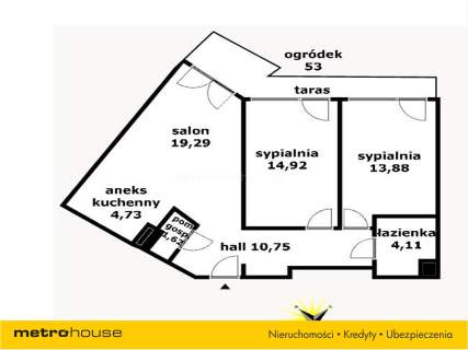 Mieszkanie na sprzedaż, 74,3 m2, Jelenia Góra