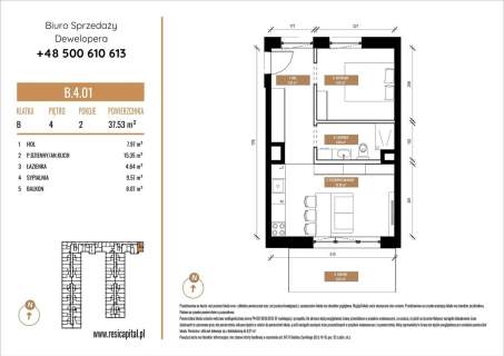 Mieszkanie na sprzedaż, 37,53 m2, Katowice