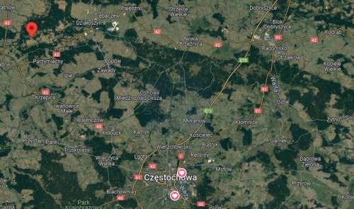 Działka blisko rzeki i lasu 2000m /gm. Pątnów