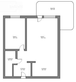 2 pokoje /balkon /garaż /komórka /spokojna okolica