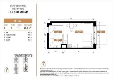 Mieszkanie na sprzedaż, 47,19 m2, Katowice