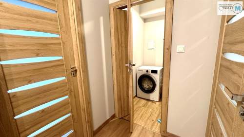 3 Pokoje w apartamentowcu z dużym tarasem.
