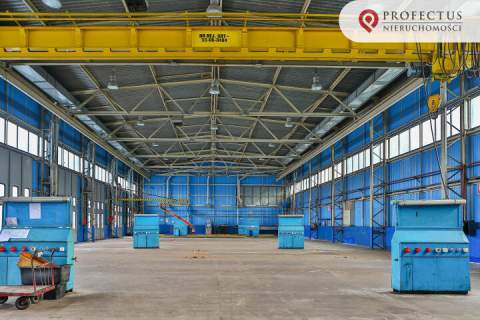 Obiekt 3300 m2 hale biura działka 2 ha suwnica S6