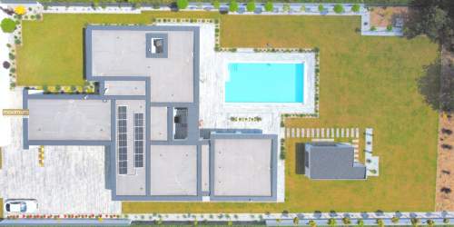 Nowoczesna willa 342 m2 z basenem Biłgoraj