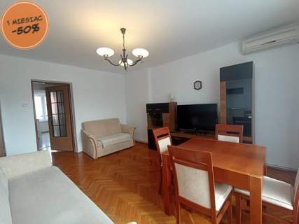 2 pokoje, klimatyzacja,balkon,54m2, Bronisławy 29B