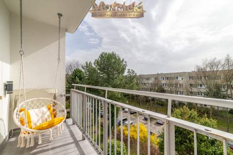 2 pokoje z balkonem blisko metro Natolin