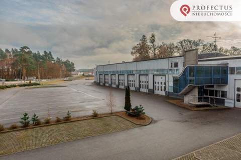 Obiekt 3300 m2 hale biura działka 2 ha suwnica S6