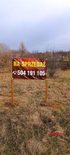 Działka w Leśniewie z warunkami zabudowy