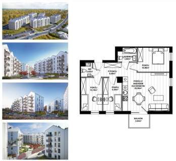 Mieszkanie na sprzedaż, 71,97 m2, Gdańsk