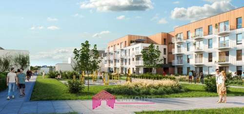 Trzypokojowy apartament, pierwsza linia zabudowy