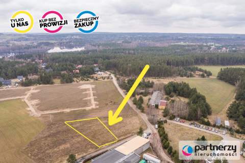 Działka pod zabudowę jednorodzinną Kaszuby, Kamień