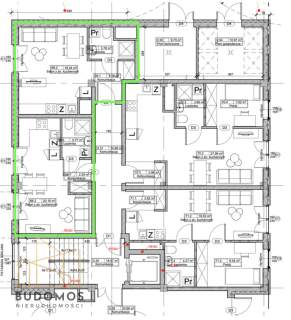 Ustawne mieszkanie 53,5m2 z wyjściem na ogródek