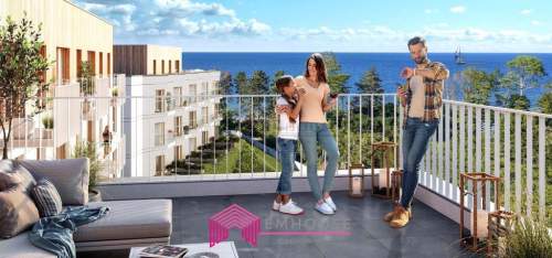 Jednopokojowy apartament 70 m od plaży