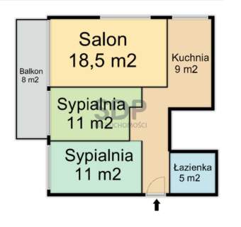 3-pokojowe mieszkanie w nowym budownictwie