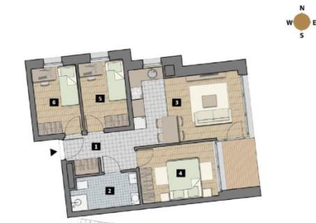 Łobzów - nowe mieszkanie 4-pokojowe