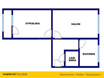 Mieszkanie na sprzedaż, 41,3 m2, Knurów