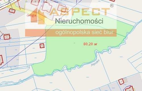 działka inwestycyjna 80 ar Leżajsk