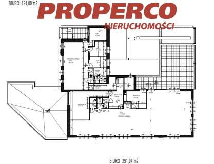 Lokal biurowy 263 m2, biurowiec klasy A, Bielany