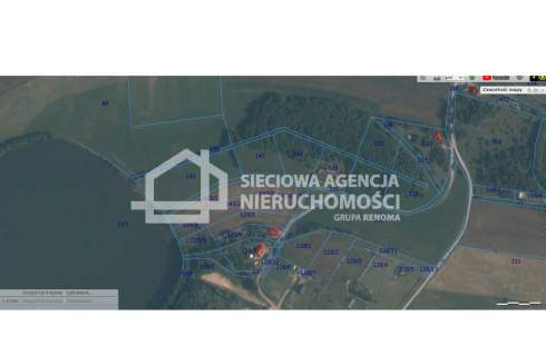Działka z widokiem na jezioro