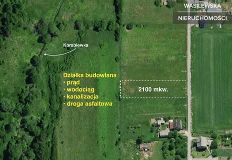 Radziwiłłów/1 km od PKP/media w granicy/asfalt