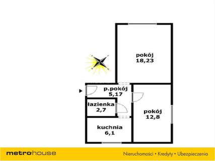 Mieszkanie na sprzedaż, 54 m2, Słupsk
