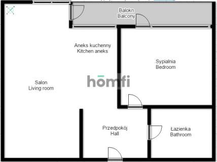 2-pokojowe mieszkanie Apartamenty Innova