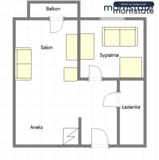 Mieszkanie 2-pokojowe 39m2 Mistrzejowice