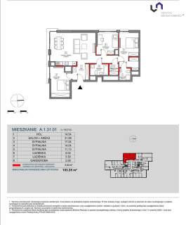 Mieszkanie na sprzedaż, 103,25 m2, Katowice