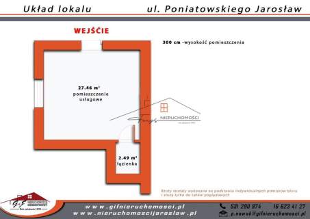 Sprzedam lokal / Poniatowskiego Jarosław