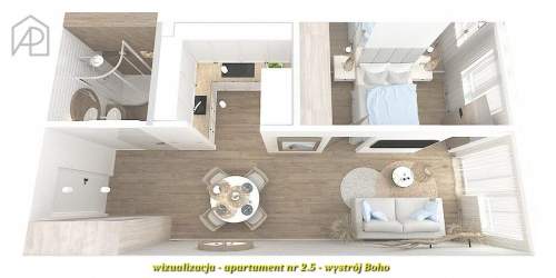 Nowy apartament ok 250 m od morza ekspozycja płd