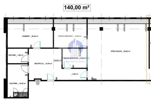 Mokotów biuro 156,80 m2
