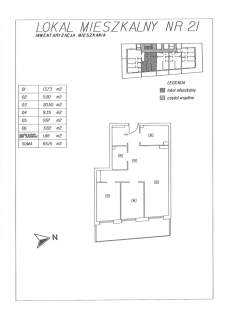Mieszkanie na sprzedaż, 65,15 m2, Chorzów