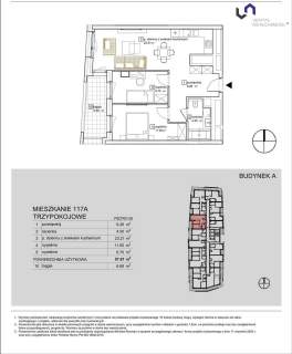 Mieszkanie na sprzedaż, 57,61 m2, Katowice